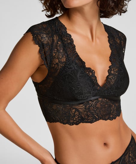 Bralette Posie, Negro