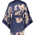 Kimono Satin Bloom, Azul