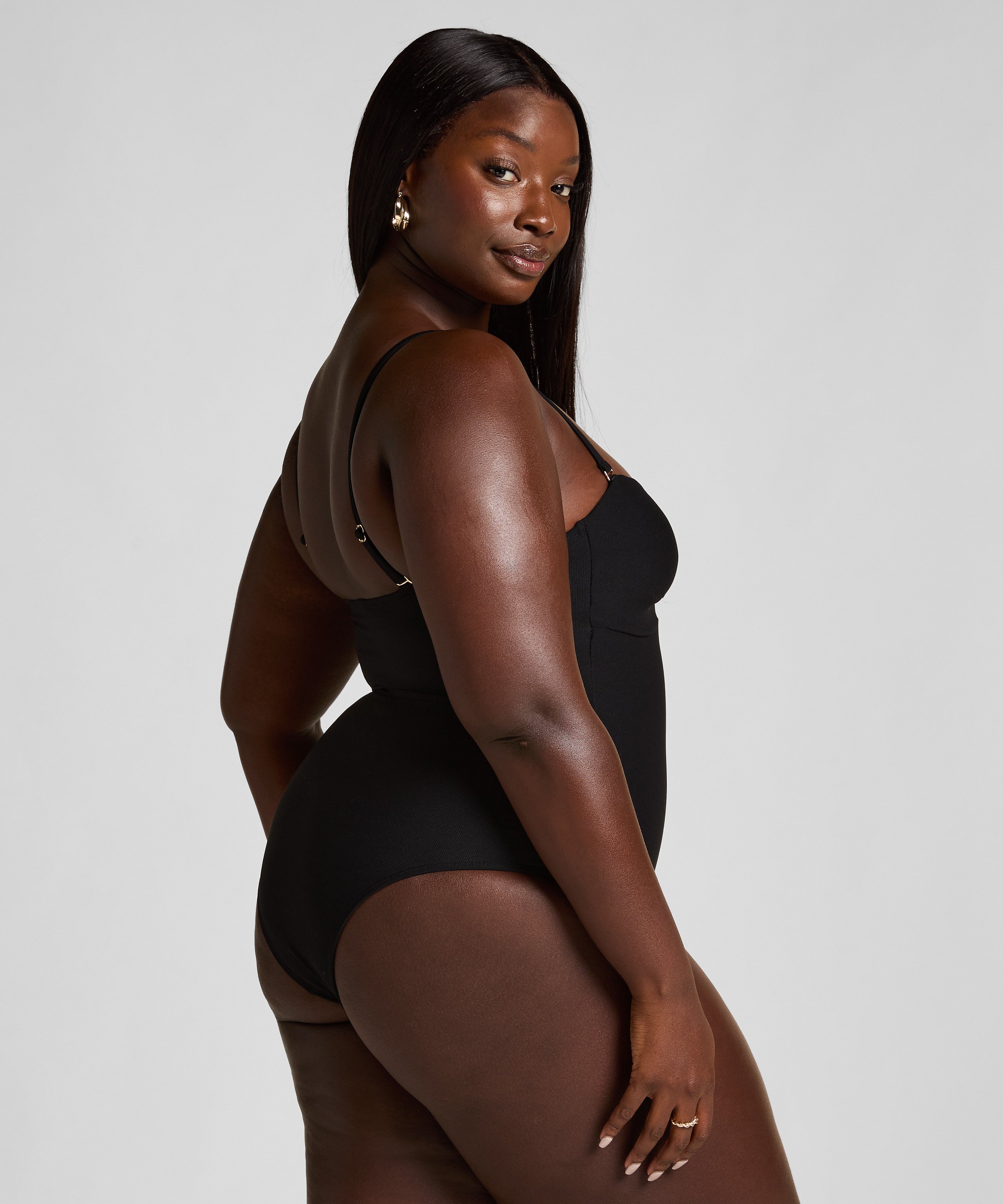 Bañador moldeador Cabo, Negro, main