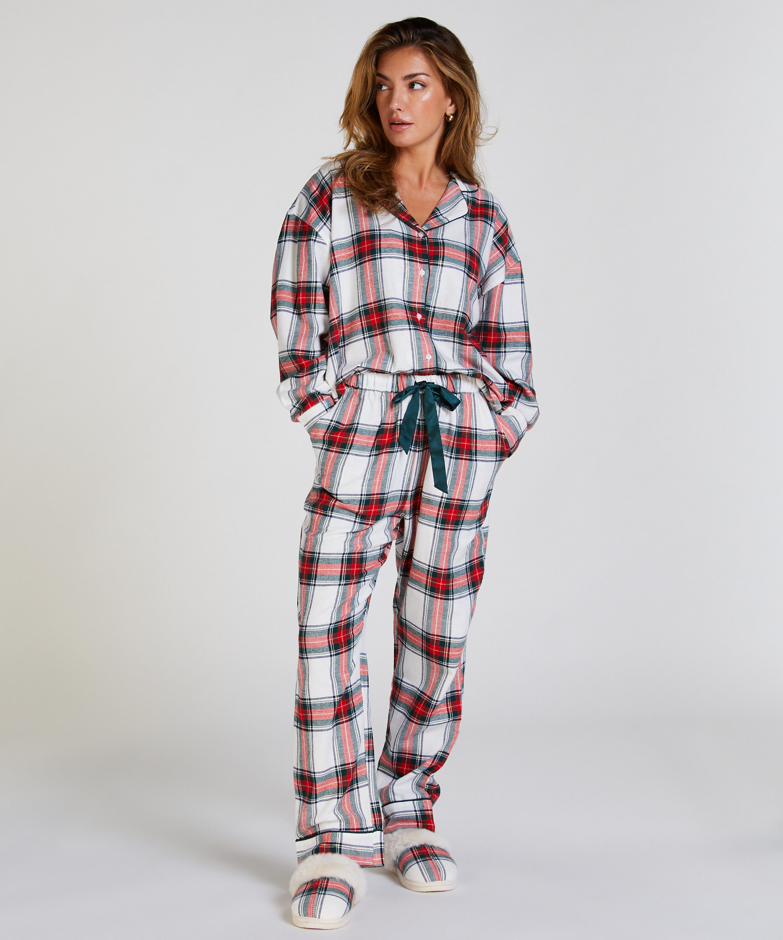 Pantalones de pijama de franela