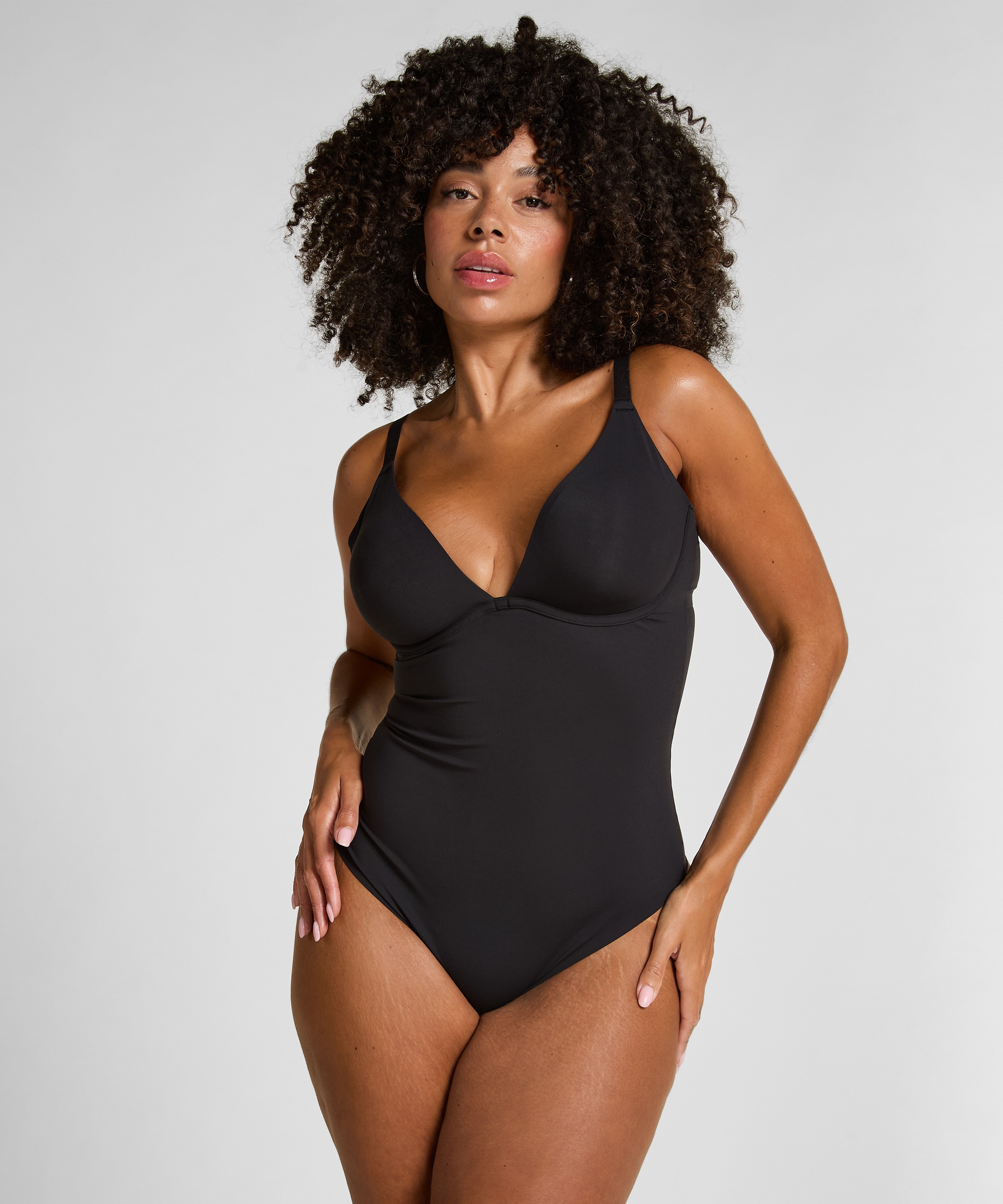 Body sin relleno liso, Negro, main