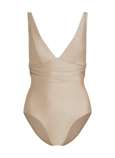 Bañador Shaping Luxe, Beige