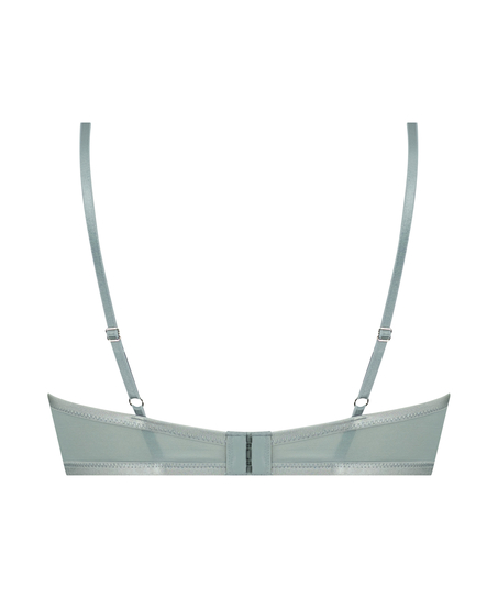 Sujetador con aros sin relleno Luna, Azul