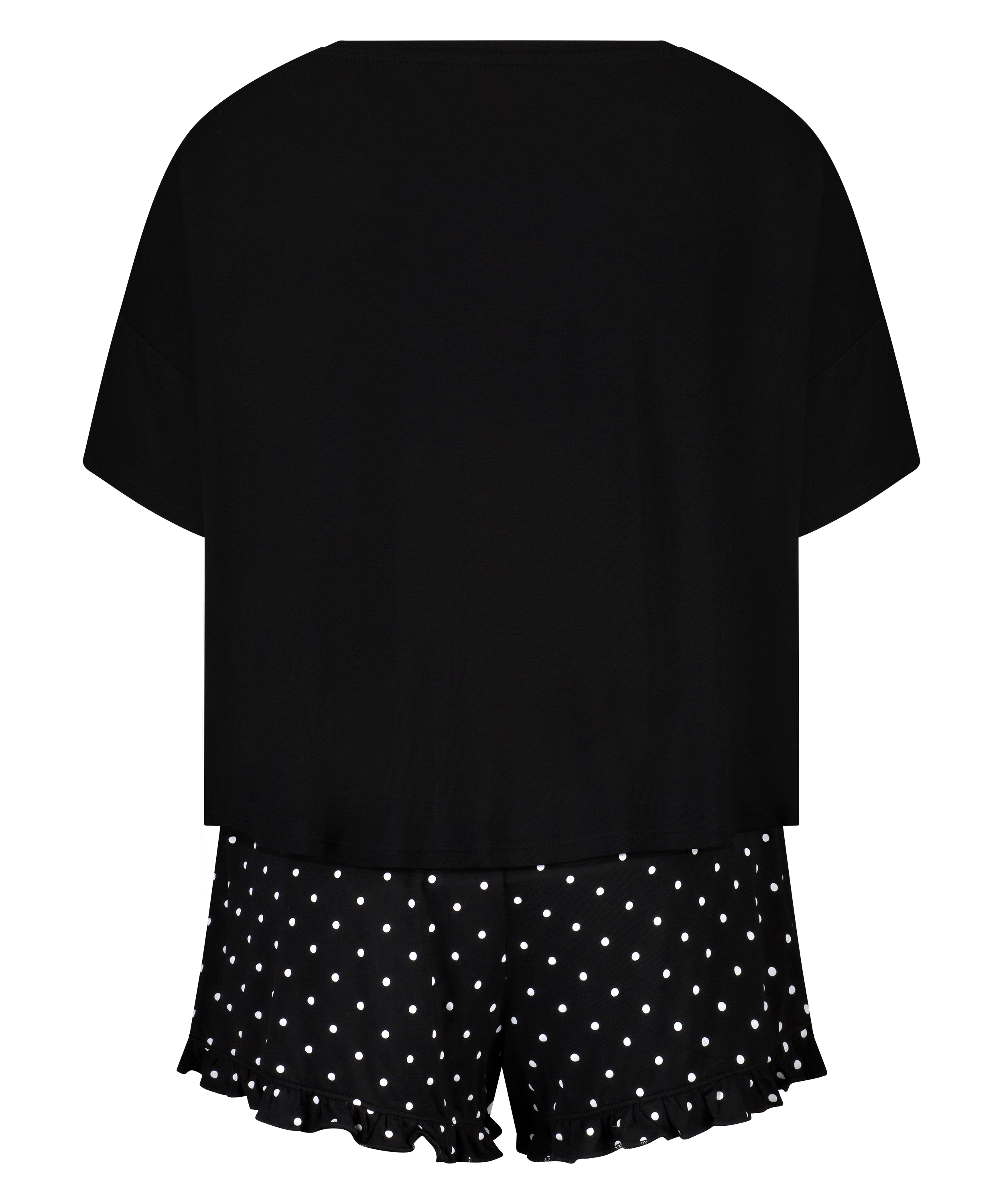 Conjunto de pijama, Negro, main
