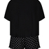 Conjunto de pijama, Negro