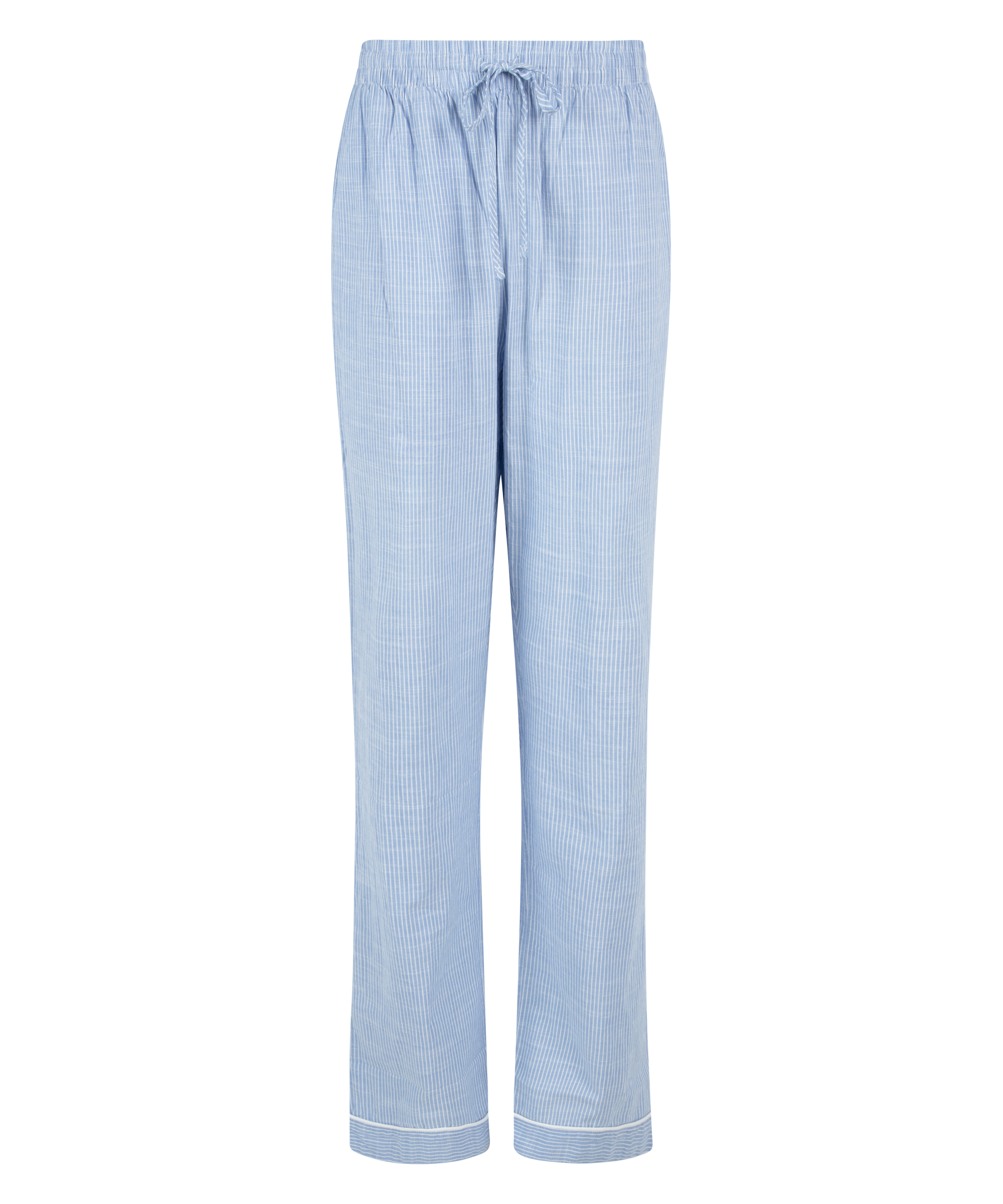 Petite Pantalón de pijama de algodón, Azul, main