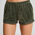 Short Velours Lace, Verde