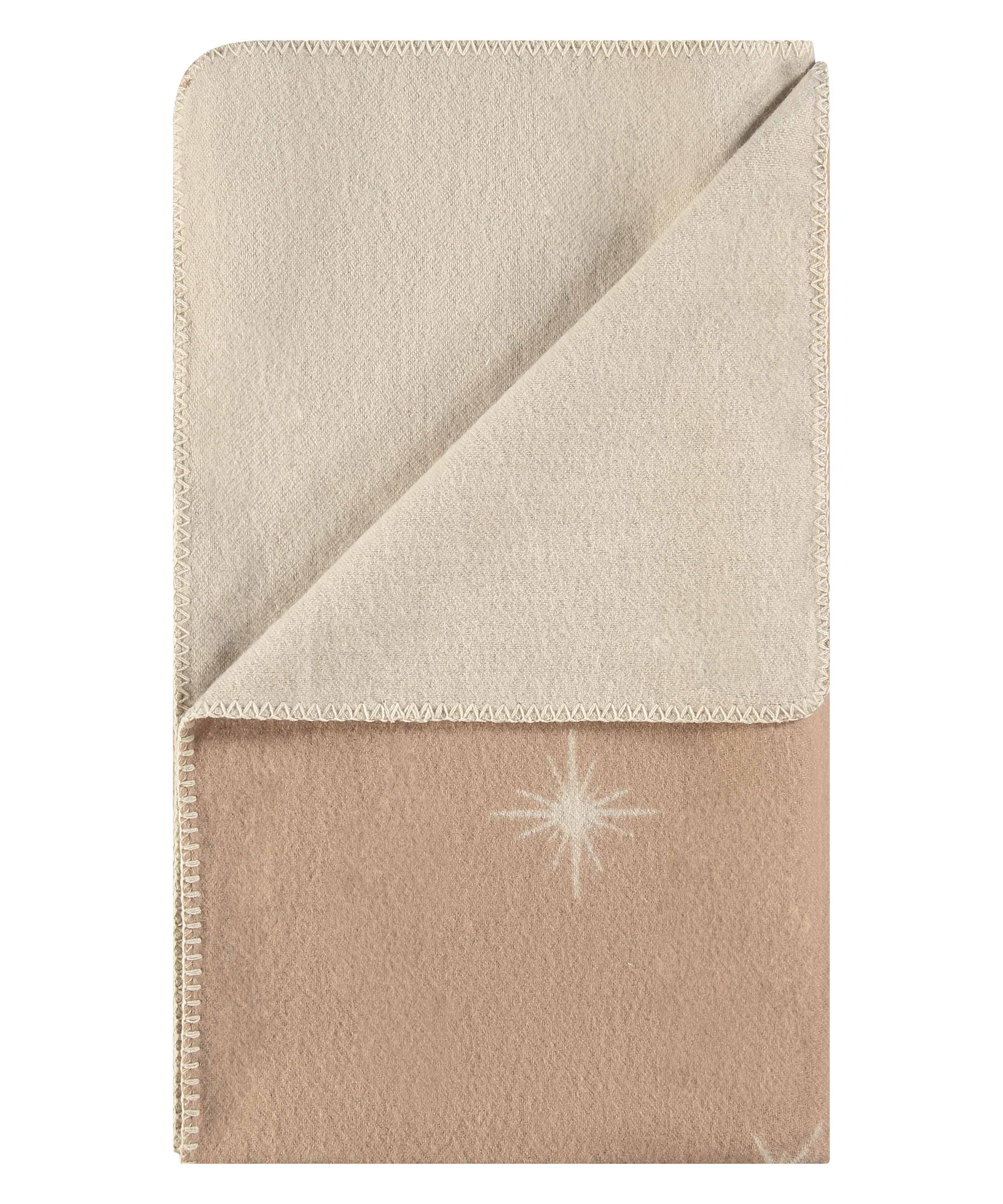 Manta de peluche Leonie, marrón, main