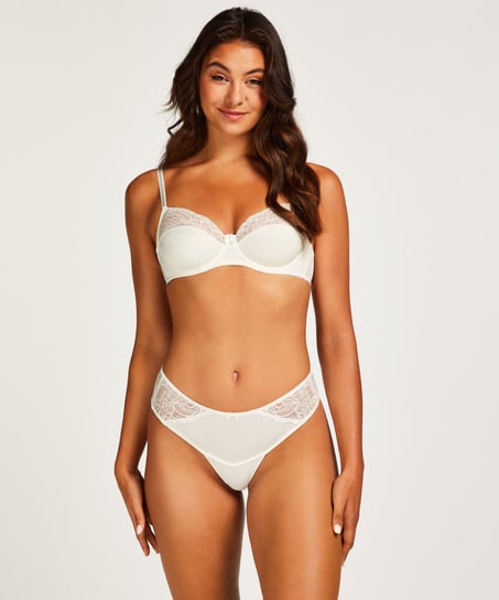 Tanga bóxer Sophie, Blanco