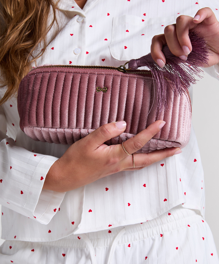 Neceser de maquillaje Velour, Rosa