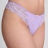 Tanga pantal&oacute;n corto Diva, Morado