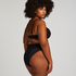 Braguita de Bikini Rio Scallop, Negro