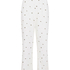 Pantal&oacute;n de pijama Pointelle, Blanco