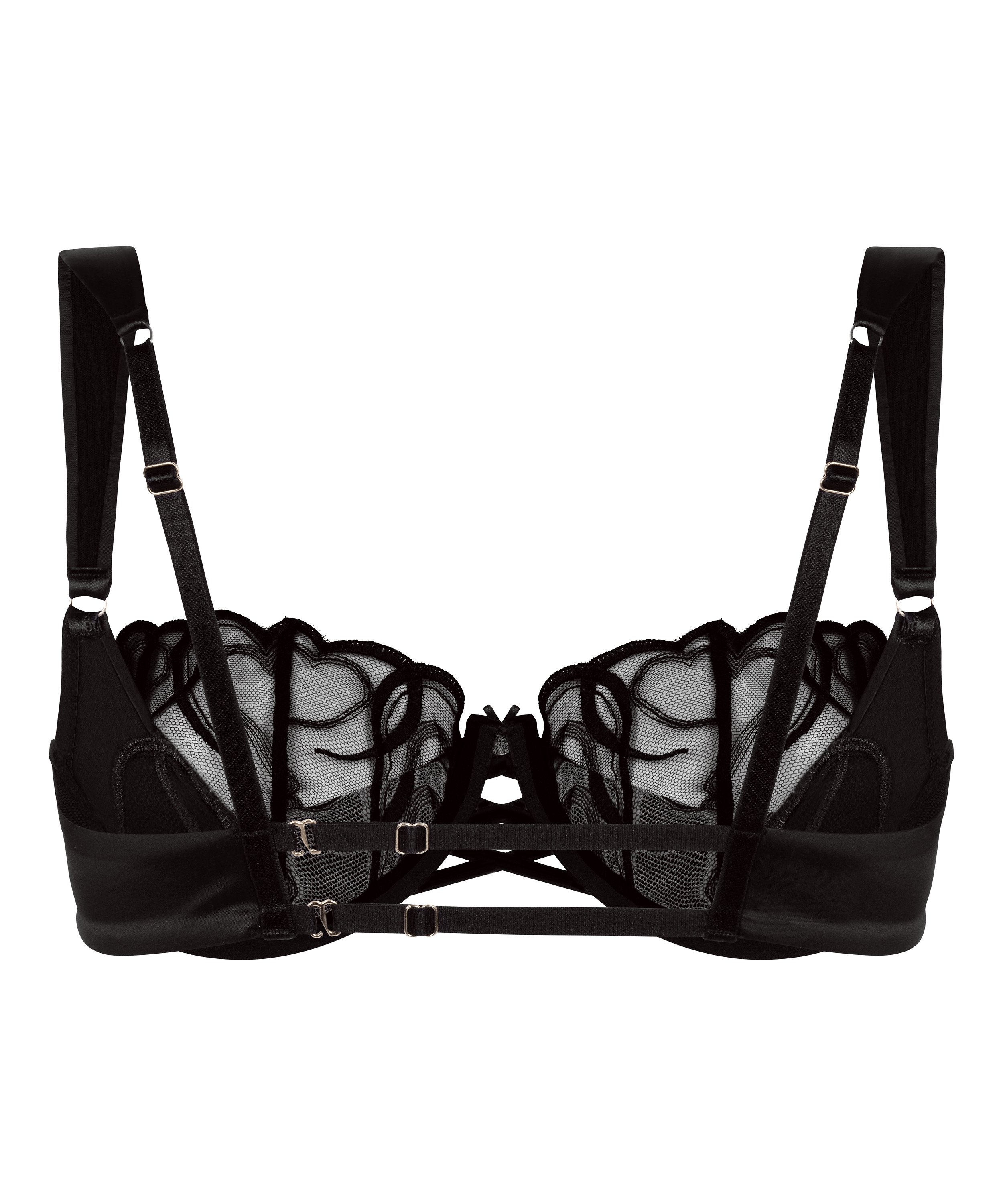 Sujetador Olivia Con Aros Sin Relleno, Negro, main