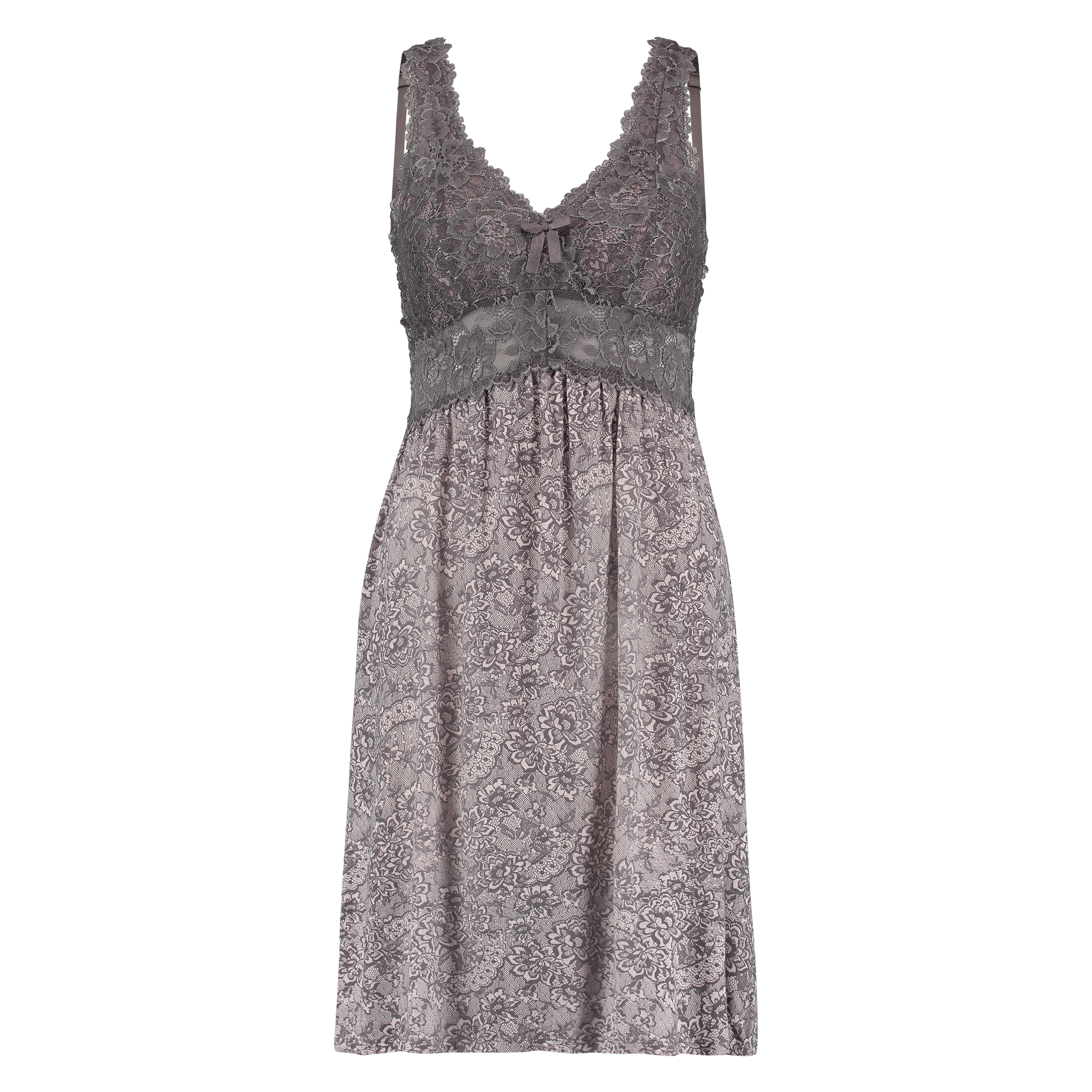 Vestido combinación Modal Lace, Rosa, main