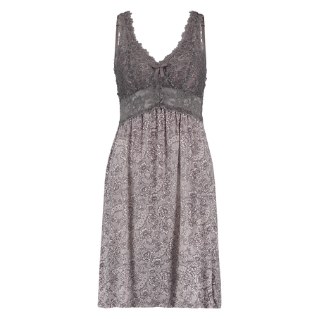 Vestido combinación Modal Lace, Rosa