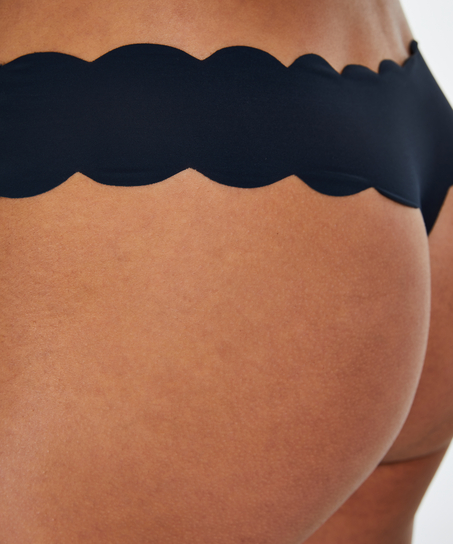 Tanga sin costuras, Azul