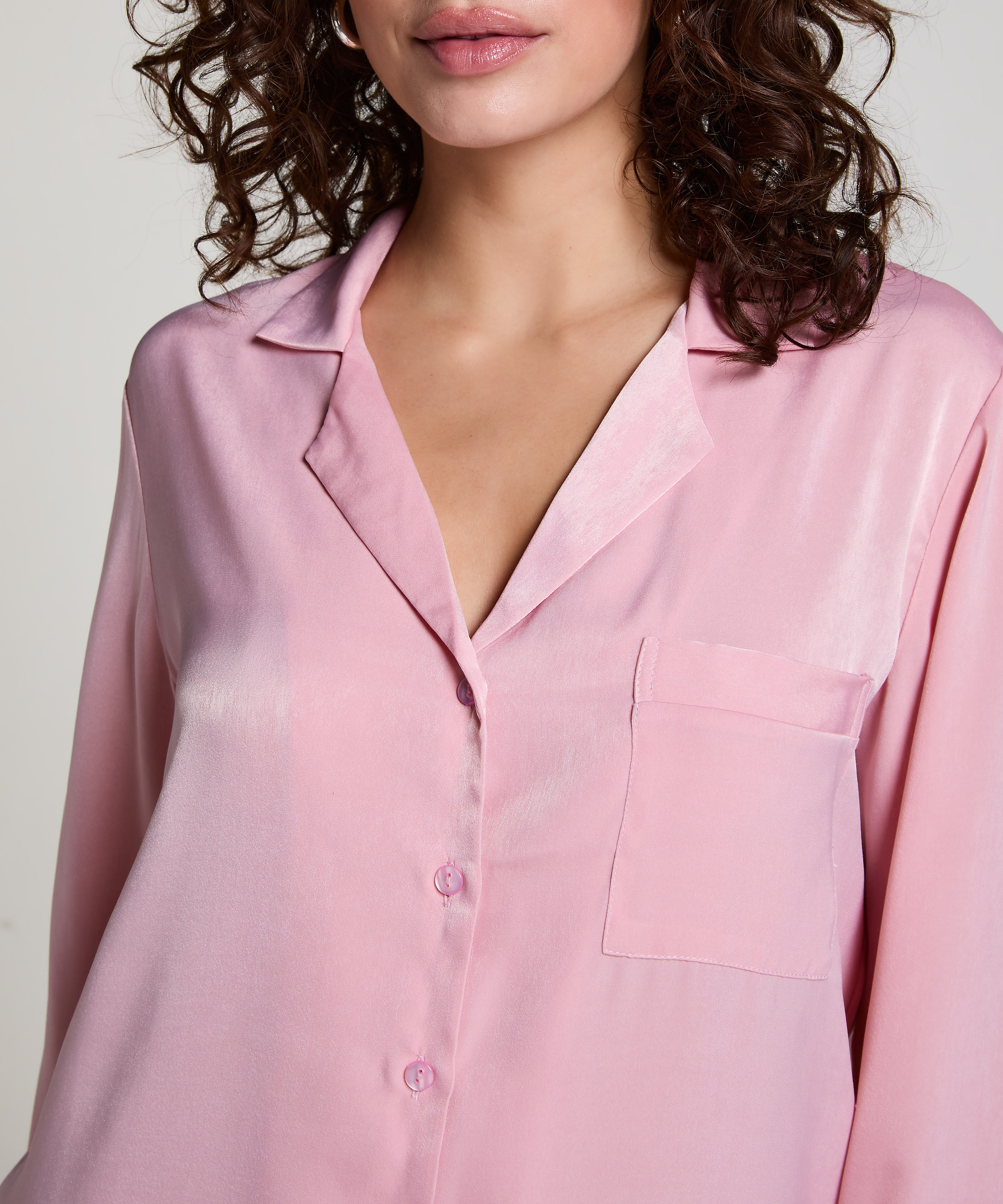 Camis&oacute;n Satin, Rosa, main