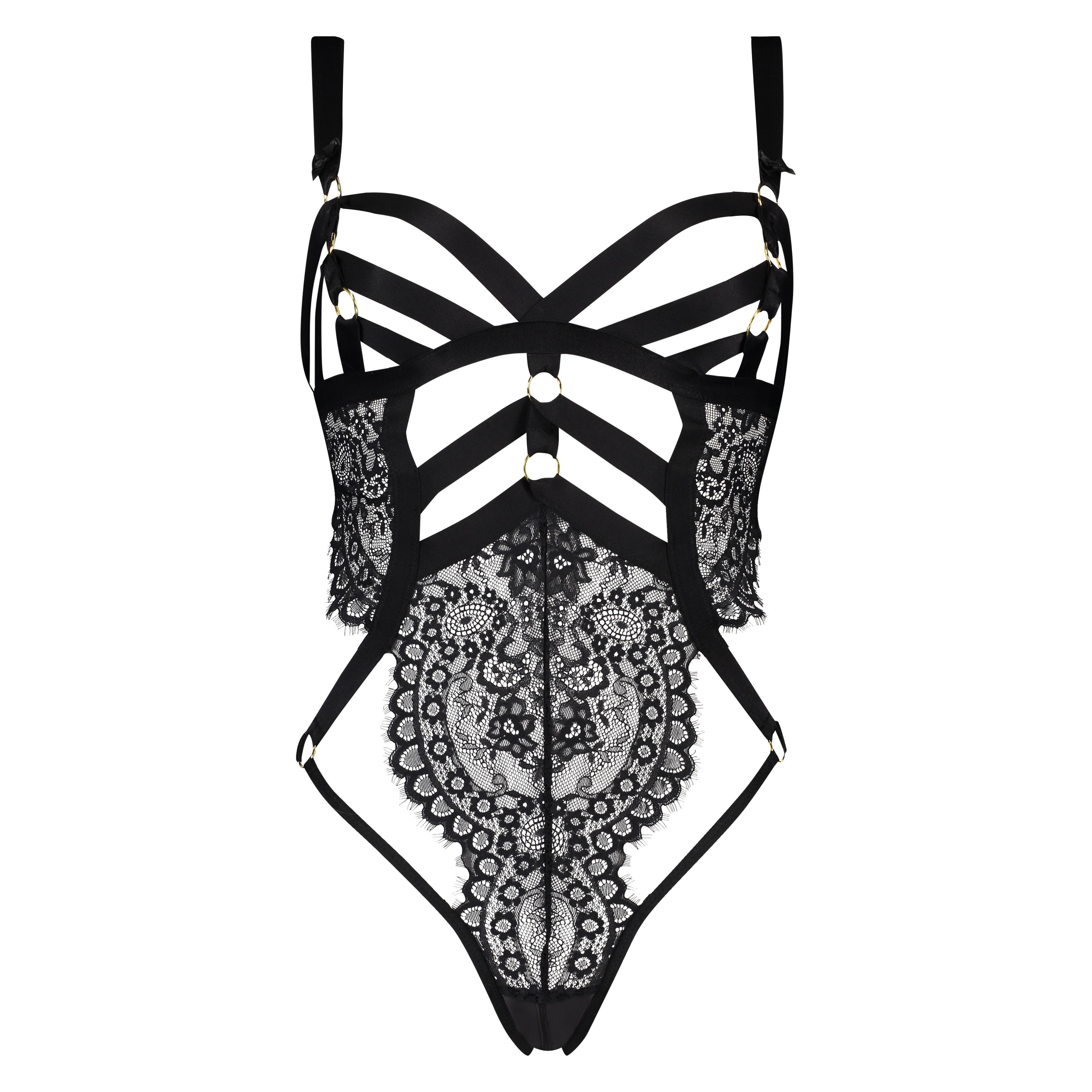 Private Bodi con entrepierna abierta Ginger, Negro, main