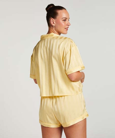 Pantal&oacute;n de pijama Satin, Amarillo