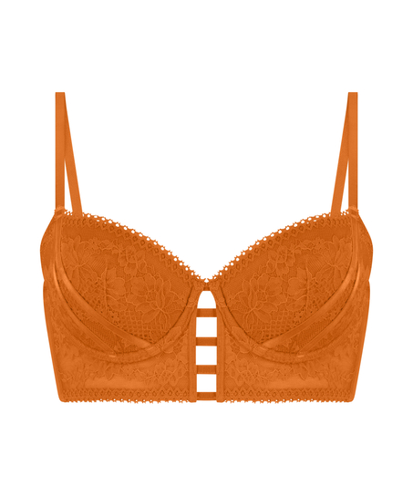 Sujetador longline con aros preformado Vera, Naranja