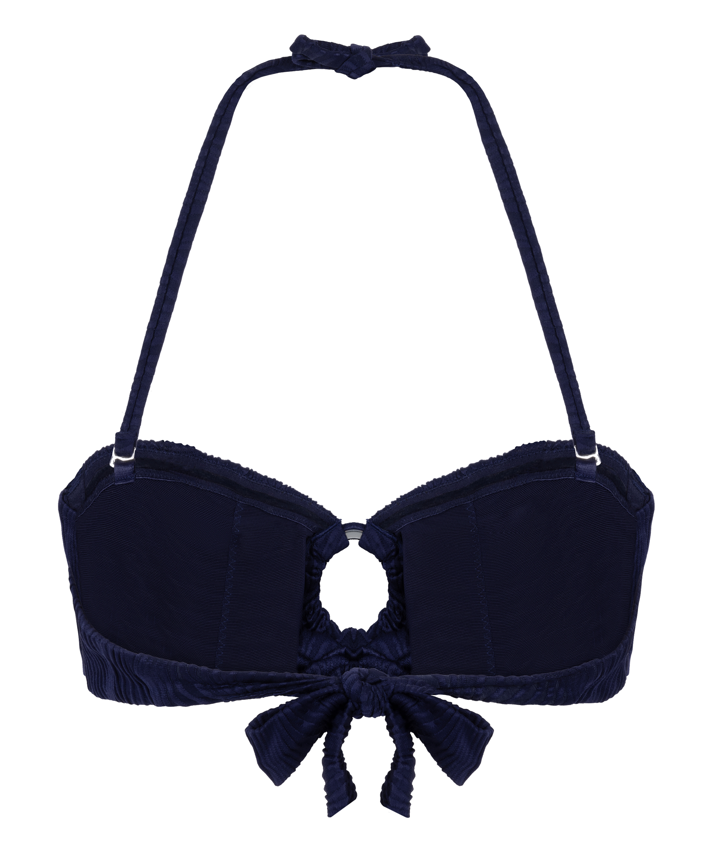 Top de bikini Cozumel Bandeau, Azul, main