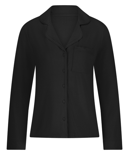 Chaqueta Rib Essential, Negro