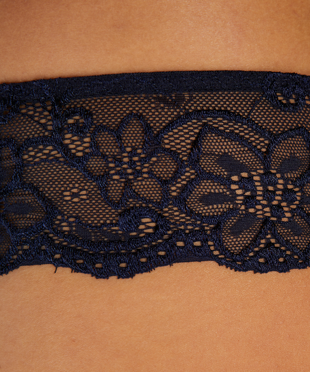 Tanga b&oacute;xer Rosie, Azul