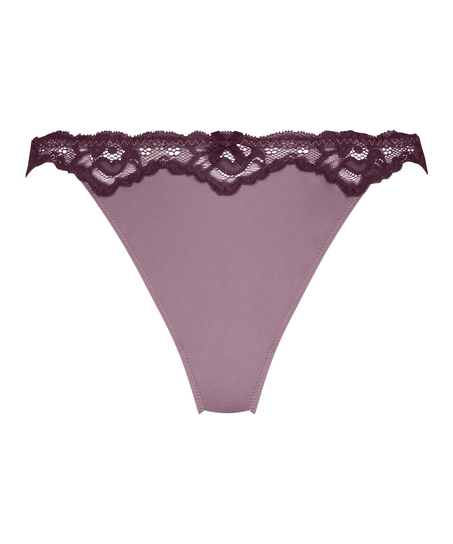 Tanga Lace & Shine, Morado