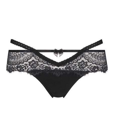 Tanga b&oacute;xer Avari, Negro