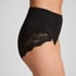 Superslip maxi de encaje, Negro