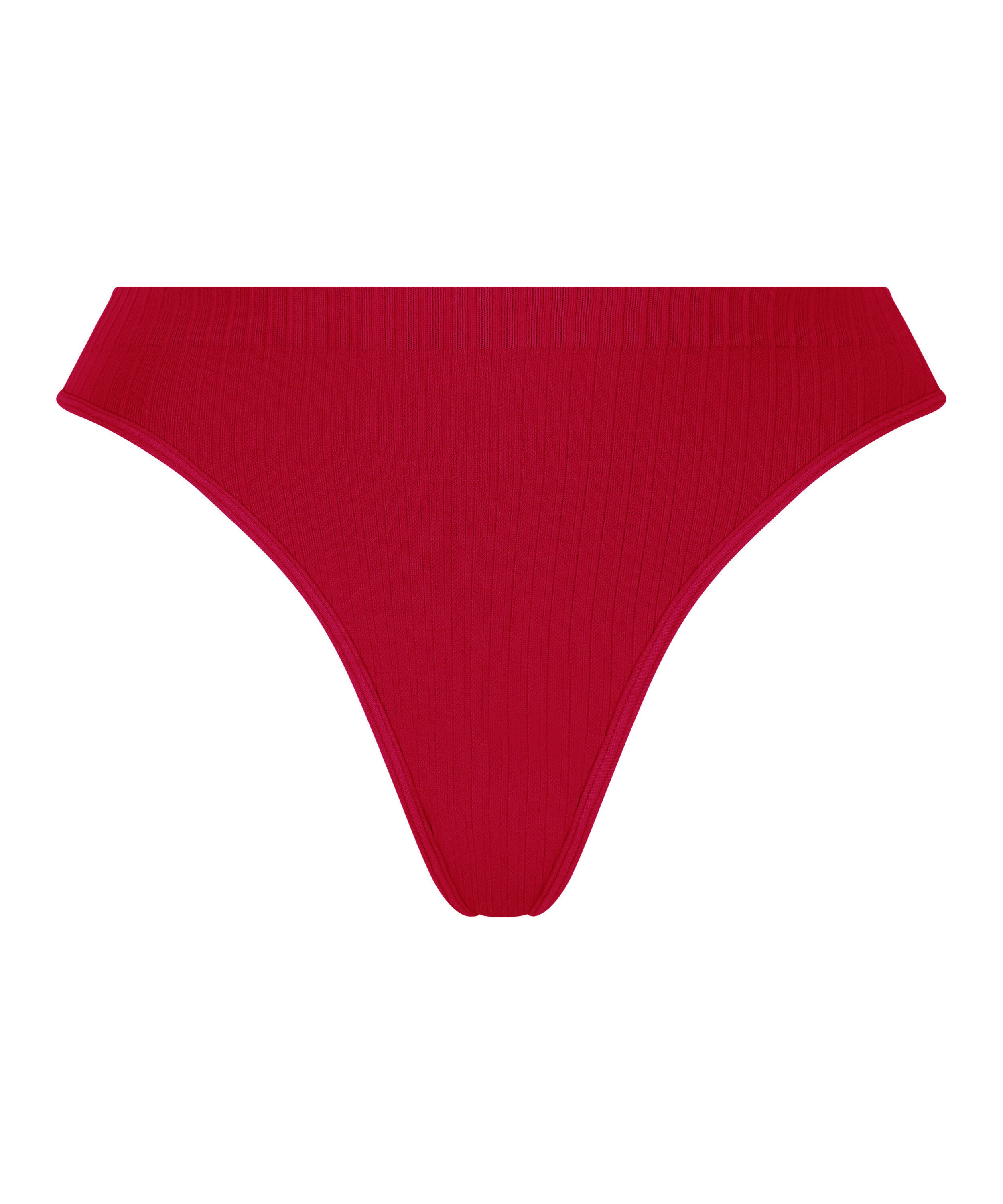Tanga de tiro alto Dianne, Rojo