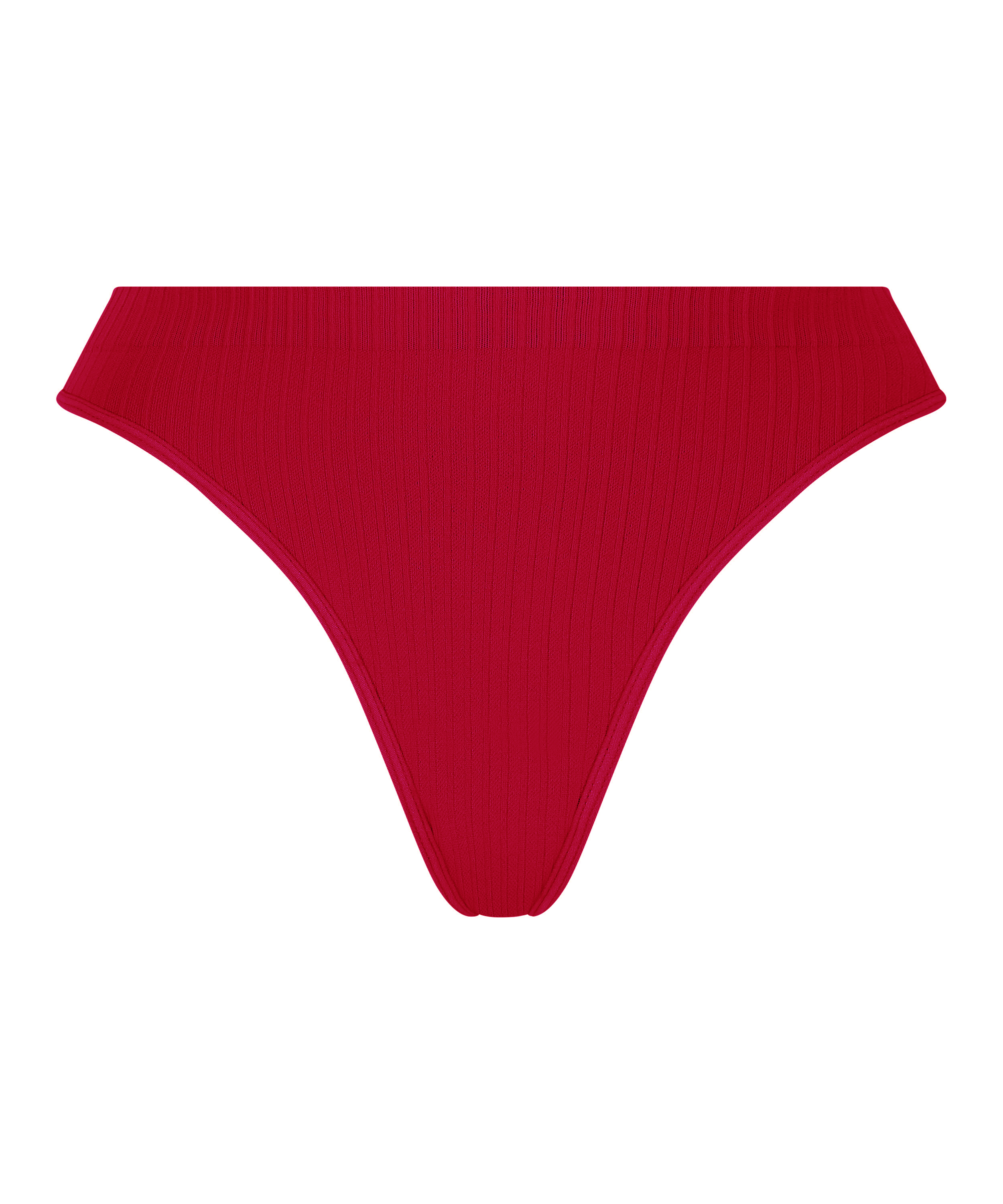 Tanga de tiro alto Dianne, Rojo, main
