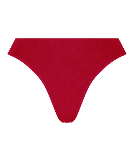 Tanga de tiro alto Dianne, Rojo