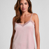 Camiseta top Velours Lace, Rosa
