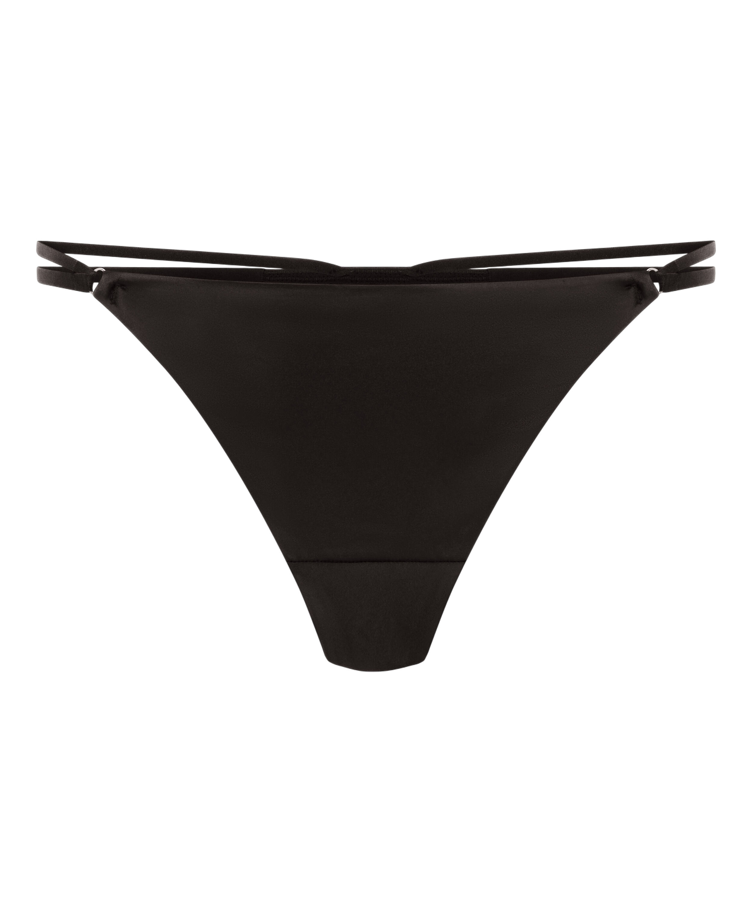 Tanga de tiro alto Hilton, Negro