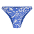 Braguita de bikini de pernera alta Cancun, Azul