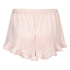 Pantalones cortos Velours Ruffle, Rosa
