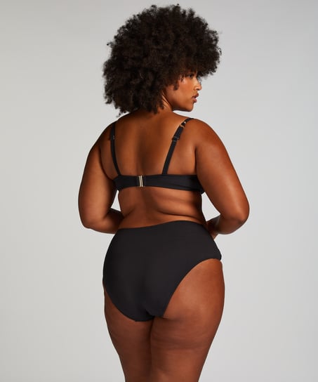 Top de bikini Holbox, Negro