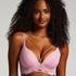 Sujetador longline push-up con aros preformado Lidia, Rosa