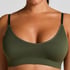 Bralette triangular Dide, Verde