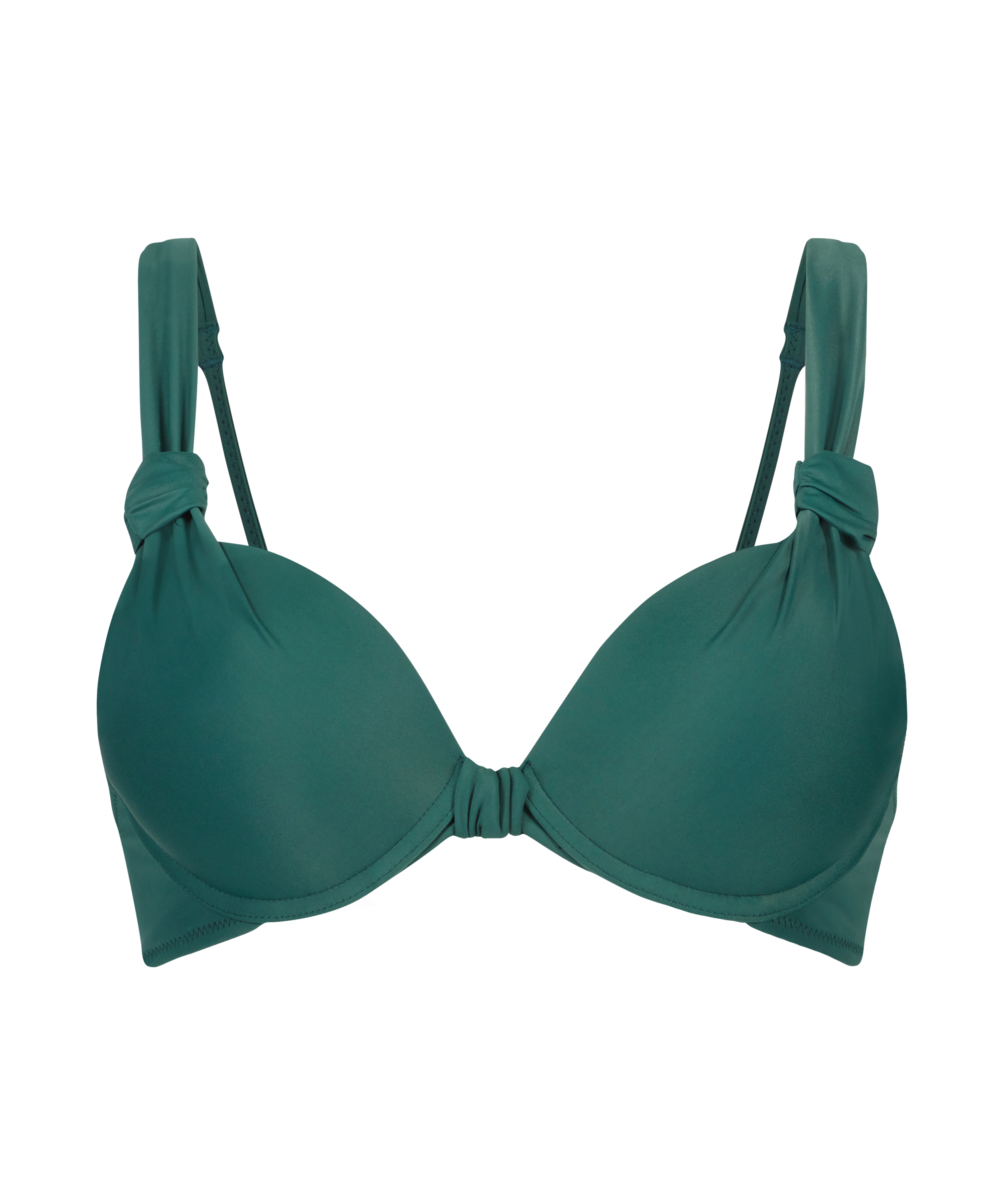 Top de bikini push-up Luxe Copa A - E, Verde, main