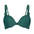 Top de bikini push-up Luxe Copa A - E, Verde