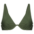 Top de bikini de aros no preformado Bayside Doutzen, Verde