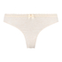 Tanga de algod&oacute;n, Beige