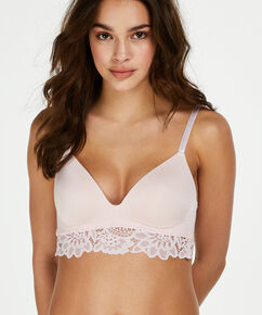 Sujetador preformado sin aros Evey, Rosa