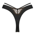 Tanga de tiro alto Lexi, Negro
