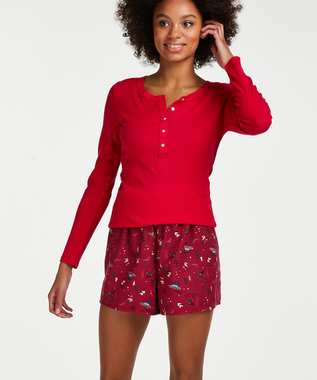 Short Twill, Rojo