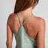 Camiseta top Satin Ayla, Verde