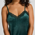 Camiseta top Velours Lace, Verde